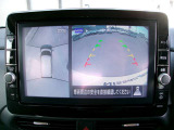 アラウンドビューモニター!空から見下ろしているかのような映像を映し出します。駐車時には安心ですよね♪