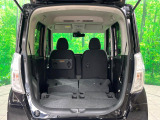 普段のお買い物や通勤、送迎等に十分な荷室スペースを確保しております。セカンドシートを倒すと、大きな荷物の積載も可能です♪