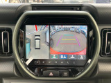 【全方位カメラ】フロントグリル、ドアミラー、バックドアにカメラが付いていて、駐車の時にナビ画面で自車位置を確認出来ますよ!車は今どの位置?障害物はないかな?など確認ができて安心です♪