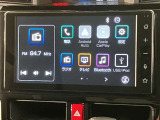 Bluetoothオーディオ対応しております。好きな音楽を聴きながらのドライブいいですね♪