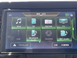Bluetooth対応のナビです。スマートフォンにダウンロードしてある音楽を聴いたり電話も可能です!