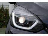 LEDヘッドライト。明るく省電力です。