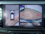 まるでお車を真上から見下ろしたかのような映像をナビに映し出してくれますので狭い駐車場でも周囲を確認する事が出来ますので非常に安心です♪