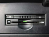 ETC車載器付きです。高速道路の料金所もスムーズに通過できます。
