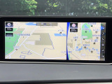 【12.3インチワイドナビ】高級感とインパクトのある大型ワイドナビを装備。各種オーディオ操作はもちろん、横長ワイド画面でのマップ2分割表示など、利便性も高いナビです♪