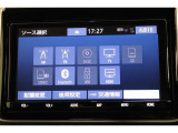 CD・DVD・SDオーディオ・Bluetoothオーディオ再生可能。SDカードへの音楽録音も可能。フルセグTV視聴可能。
