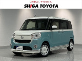 コンパクトなのに室内広々。運転しやすいムーヴキャンバスです。ツートンカラーが可愛いですね^^