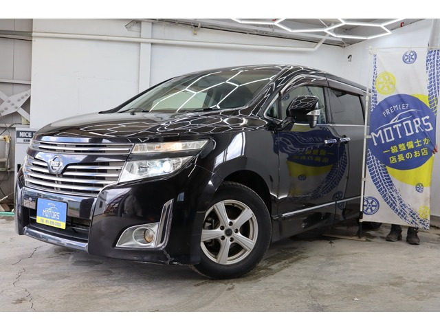 エルグランド 2.5 250ハイウェイスター 4WD 自社分割/10年保証/事故無/純正ナビ/フルセ