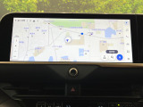 【12.3インチワイドナビ】高級感とインパクトのある大型ワイドナビを装備。各種オーディオ操作はもちろん、横長ワイド画面でのマップ2分割表示など、利便性も高いナビです♪