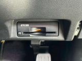 今では必需品のETCもパネルデザインにフィットするビルトインタイプなので、見た目もスッキリとしています