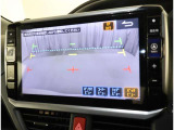 バックガイドモニターで、後方を確認しながら安心して駐車することができます。運転初心者も熟練者も必須の機能ですよ!