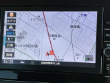 日産純正ナビゲーションです。初めて走る道でも安心して運転が出来ます。