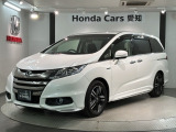 全国納車可 第三者機関証明書付  1年保証 純正ナビ TV Rカメラ マルチビュ- BTオ-ディオ DVD ETC VSA装備のオデッセイハイブリッド アブソルートHセンシングアドバンスドP入庫!