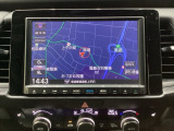 ナビゲーションはフルセグTV、インターナビ対応のGathers純正メモリーナビを搭載しています。Bluetoothオーディオ機能がありますので、スマートフォンなどの音楽も再生できます。