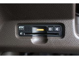 高速道路で便利なETC車載器も装備済です。最近はETC専用料金所が増えてきてます!