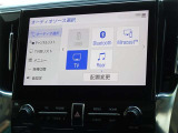 CD・DVD(再生機能)・ブルートゥース等を使用することができます。