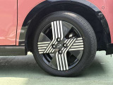 日産純正アルミホイール タイヤサイズは165/55R15です。