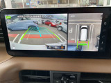 アラウンドビューモニター装備です 上から見たイメージで駐車出来ます