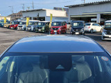 ルーフの状態(前方から)
