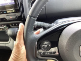 マニュアル車のような感覚で、ワインディングロードでも車を操れるパドルシフト付きです。長い下り坂でのエンジンブレーキや、高速道路の合流の際の加速も思いのままに操ることができ楽しめます