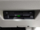 ETC車載器付きです。高速道路の料金所もスムーズに通過できます。