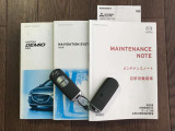取扱書&整備手帳揃っております☆遠くからドアの開錠施錠が出来る便利なキーレスを装備しています。