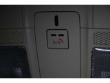 SOSコールボタン(緊急通報システム)装備!ドライバーの異常時対応通報とボタン操作による手動通報ができます。