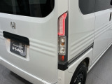 視認性がいいテールランプ。後続車にも存在をアピール。