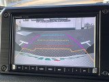 【 バックカメラ 】駐車が苦手な方でも映像で後方の安全確認もしっかり♪見えない死角の部分や距離感などモニター確認することが可能です!//