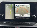 アラウンドビューモニター。画面の切り替えもできるので、状況に合わせてアレンジが可能です。