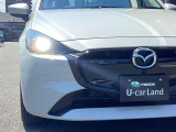 アダプティブLEDヘッドライト カメラや車速センサーと連動して、ハイ、ロー、ワイドローのLEDライトを常に最適な配光に自動制御する優れものです!