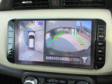 360度廻りを見渡せるアラウンドビューモニター搭載です。