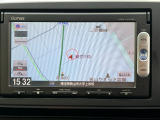 7インチ純正メモリーナビ(VXM-145VSi)を装着しています。目的地設定やルート案内もスムーズに行えます。