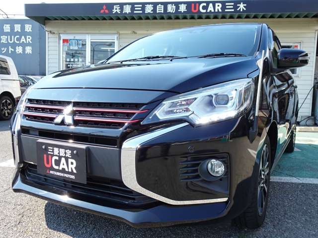 三菱 ミラージュ 1.2 G の中古車詳細 (27,000km, ブラックマイカ, 兵庫