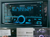 マツダ純正オプションのブルートゥース対応CDデッキ装備済。USB、AUX入力にも対応しています。イルミカラーも選べます★