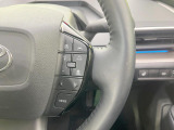 【レーダークルーズコントロール】高速道路での長距離走行が楽に!!自動で速度を保つクルーズコントロールが、衝突軽減システムと連携し、前方の車両を感知して車間を保つように速度調節してくれます!!