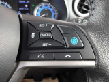 プロパイロットスイッチ!速度を設定するとアクセルを踏んでなくても走ります。高速道路等の運転に便利な機能です。