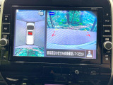 【アラウンドビューモニター】専用のカメラにより、上から見下ろしたような視点で360度クルマの周囲を確認することができます☆死角部分も確認しやすく、狭い場所での切り返しや駐車もスムーズに行えます。