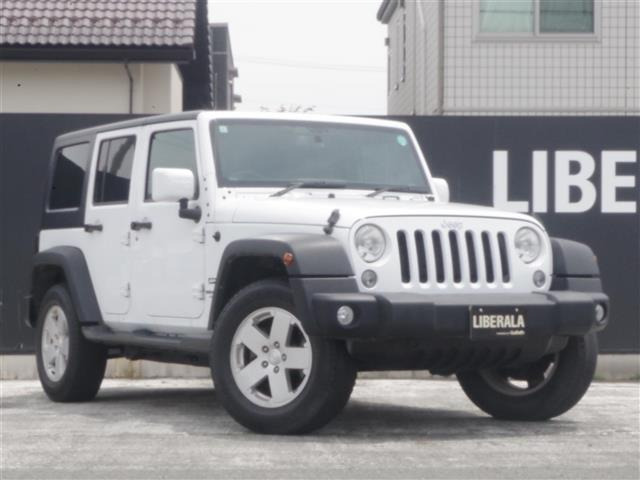 ラングラーアンリミテッド ナビエディション 4WD4WD ワンオーナー