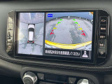 まるで上から見下ろしたように確認が出来るアラウンドビューモニターが装備されております!