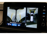 ★マルチビューカメラシステム★ギヤをRに入れるとナビの画面には上空から見下ろし感覚の映像がドライバーをアシスト★