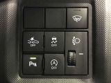 運転席回りのスイッチで安全装備のON/OFFも簡単に!
