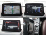 ナビやオーディオ、ご自身の運転記録やメンテナンスログを表示する「マツダコネクト」を搭載。人間工学に基づき、自然な位置に搭載されております。もちろんBluetooth等のオーディオにも対応しております。