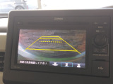 リアカメラがついているので、駐車や後進の際にとても便利です♪