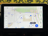 【10.5インチナビ】高級感とインパクトのある大画面ナビを装備。各種オーディオ操作はもちろん、スマホ連携もできる利便性の高いナビです♪