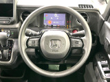 【ステアリングスイッチ】運転中、前方から目線をそらすことなく、オーディオ等の操作が可能な便利機能!安心&快適なドライブを演出してくれます♪