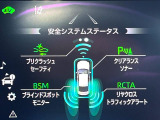 【トヨタセーフティセンス】走行中に前方の車両等を認識し、衝突しそうな時は警報とブレーキで衝突回避と被害軽減をアシスト。より安全にドライブをお楽しみいただけます。