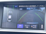 車を真上から見ているように、周囲の状況を把握しながら安心して駐車が行えるアラウンドビューモニター!