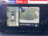 上から丸見えアラウンドビューモニターで車庫入れも安心楽々です!夜間でも綺麗に映ります。