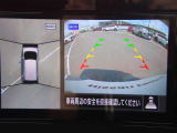 上からの視点で狭い駐車場への駐車などに役立つアラウンドビューモニターです♪